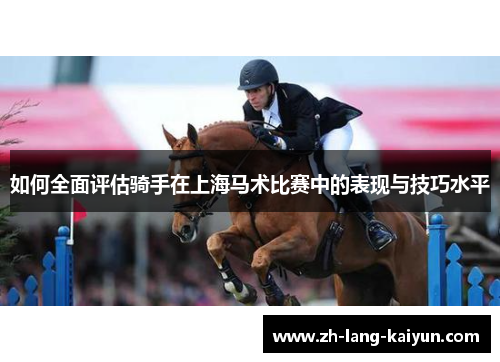 如何全面评估骑手在上海马术比赛中的表现与技巧水平